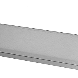 Kantopsluiting Double (flg) 300x16,5 cm Verzinkt