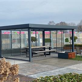 Showroommodel Flatroof Veranda 500x350cm Ral 7016 - Zelf demonteren