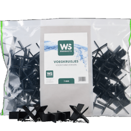 WS Voegkruisjes 3mm - zak van 100st