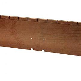 Kantopsluiting Single flex 300x10 cm - Corten