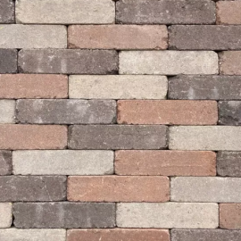 Tambour Waalformaat 5x20x7cm Mocca mix