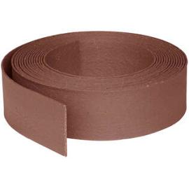 Kantopsluiting Kunststof  15mx20cmx0,7cm.Bruin