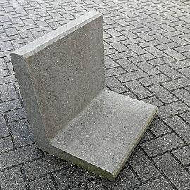 L-Element  100x50x40cm Grijs