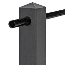Steigerbuis rond 4,2x300cm Ral 9005