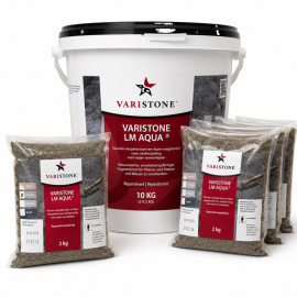 Varistone Voegmiddel LM Aqua Reparatieset Naturel 10kg (5 zakjes á 2 kilo)