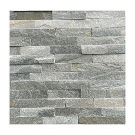 Stone Panel Grey Quarzite 60x15x1.5-2.5 cm