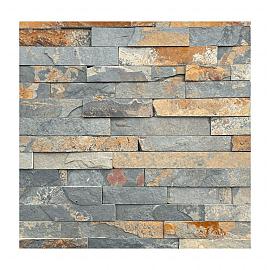 Stone Panel Rusty Slate 60x15x1.5-2.5 cm