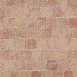 Stonehedge 15x15x6 cm Sunset Rood