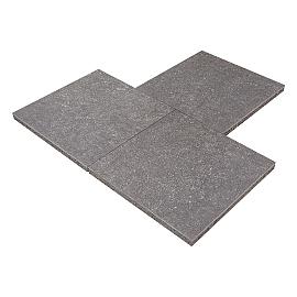 GeoCeramica Entree 60x60x4 cm BB-stone Black