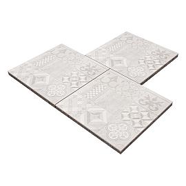 GeoCeramica Design 60x60x4 cm Mosaik Grey