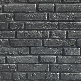 Betonplaat Dubbelzijdig Klassiek steenmotief 184x36x4.8cm Antraciet