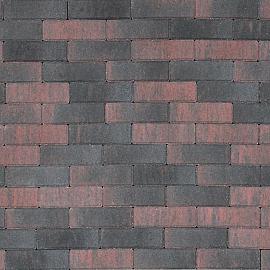 Tremico waalformaat 5x20x6cm Rood-Zwart