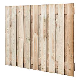 Restpartij Scherm Recht 19-planks rvs geschroefd 130x180 cm