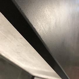Vijverrand Imperial Black Hoekstuk gezoet met facet 3x15x50-50 cm N