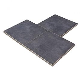 GeoCeramica Entree 60x60x4 cm Flow Black