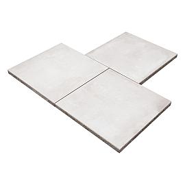 GeoCeramica 60x60x4 cm Concreet Silver