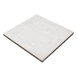 GeoCeramica 80x80x4 cm Concreet Silver