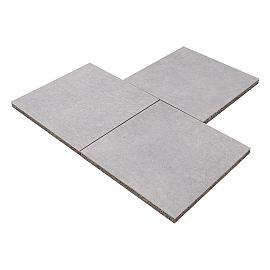 GeoCeramica 60x60x4 cm Impasto Grigio
