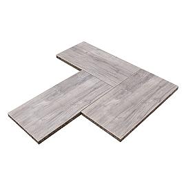 GeoCeramica 40x80x4 cm Timber Grigio