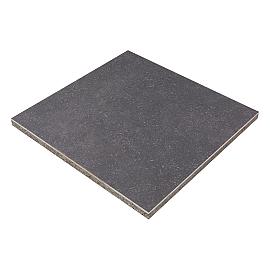 GeoCeramica 80x80x4 cm Impasto Negro