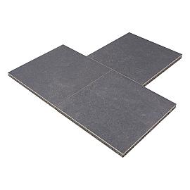 GeoCeramica 2Drive 60x60x6 cm Impasto Negro