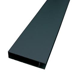 Alu Begin- en Eindprofiel Antraciet Ral 7016 lengte 180cm - 1211-180