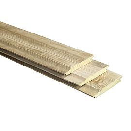 Rabat Grenen 1.8x14.5x300 cm Geschaafd Geimpregneerd