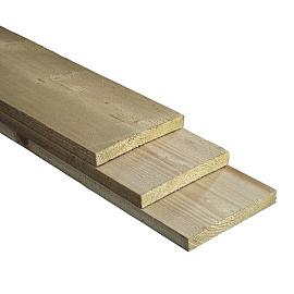 Plank Bezaagd Naaldhout 3x20x500cm