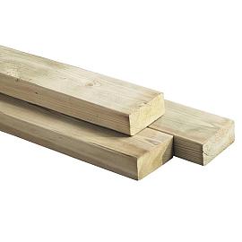 Gording - Balk - Rib 6x16x500 cm bezaagd Celfix