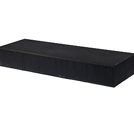 Traptrede Facetto Basic 100x35x15 cm Antraciet