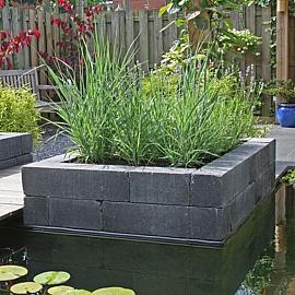 Stapelblok Linia-Patio Getrommeld Antraciet 30x15x15 cm TV