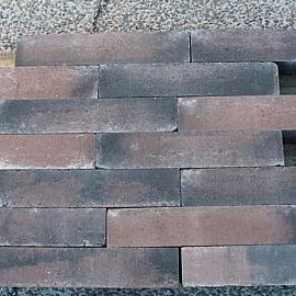 Wallblock Old 15x15x60cm Brons