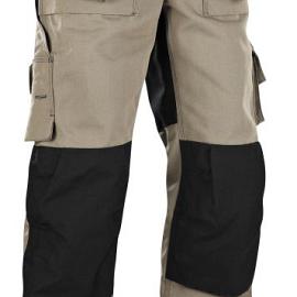 Restpartij Werkbroek Heavy Duty 158013802399C54 Khaki-Zwart mt. C54 (uit de collectie) OW2018