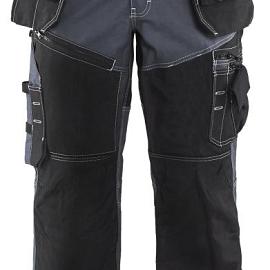 Restpartij Werkbroek X1500 150013709499C54 Grijs-Zwart mt. C54 (verkleurd) OW2018