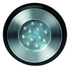 Restpartij Grondspot rond led rvs 9cm 7052 (uitlopend) OW2018