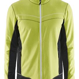 Microfleecevest 499710104399XXL Lime-Zwart mt. XXL