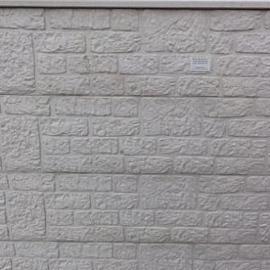 Betonplaat Dubbelzijdig Romeinsmotief 184x36x4.8cm Grijs-Wit