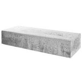 Schellevis Traptreden 100x37x15 cm (massief) taupe