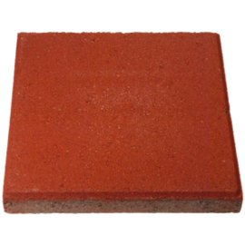 Betontegel 50x50x5 cm Rood  (4 st-m<sup>2</sup>)