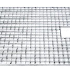 Waterrooster verzinkt WB 80x80 cm