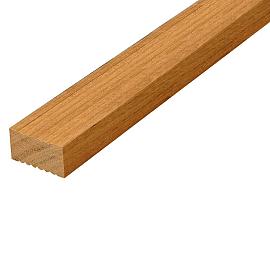 Hardhout Bangkirai Regel - Rib  42x65x2740 mm