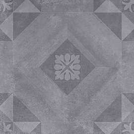 GeoCeramica 60x60x4 cm Symbol Block Black