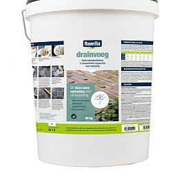 Romfix Drainvoeg Voegmiddel 25 kg Basalt
