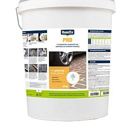 Romfix Pro Voegmiddel 25 kg Steengrijs