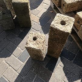Restpartij Fonteinset2 Graniet Geel 15x15 x 35-50cm (Uitlopend) OW2019