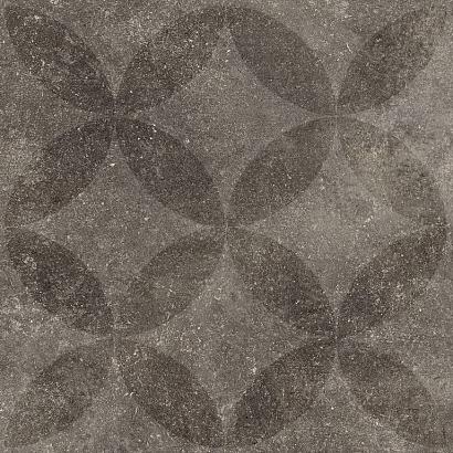 Solostone Decore Hormigon 70x70x3.2 cm Floret Antra