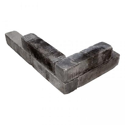 Stapelblok Linia-Patio Getrommeld Antraciet 60x15x15 cm TV