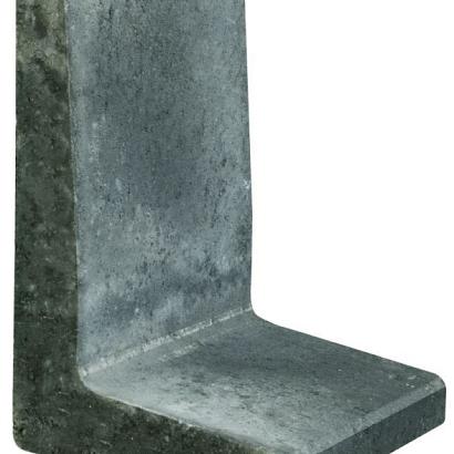 L-element 100x50x50 cm Antraciet