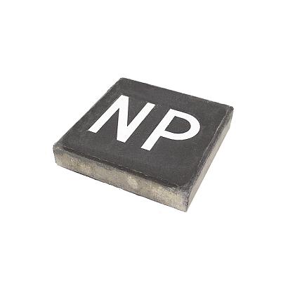 Symbooltegel Niet-Parkeren NP 30x30x6 cm Antra - Wit