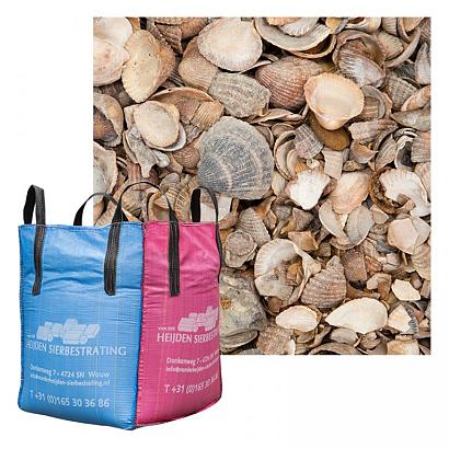Schelpen 8-16mm (minibigbag van 500 liter)